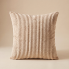 Corduroy Cushion in Beige