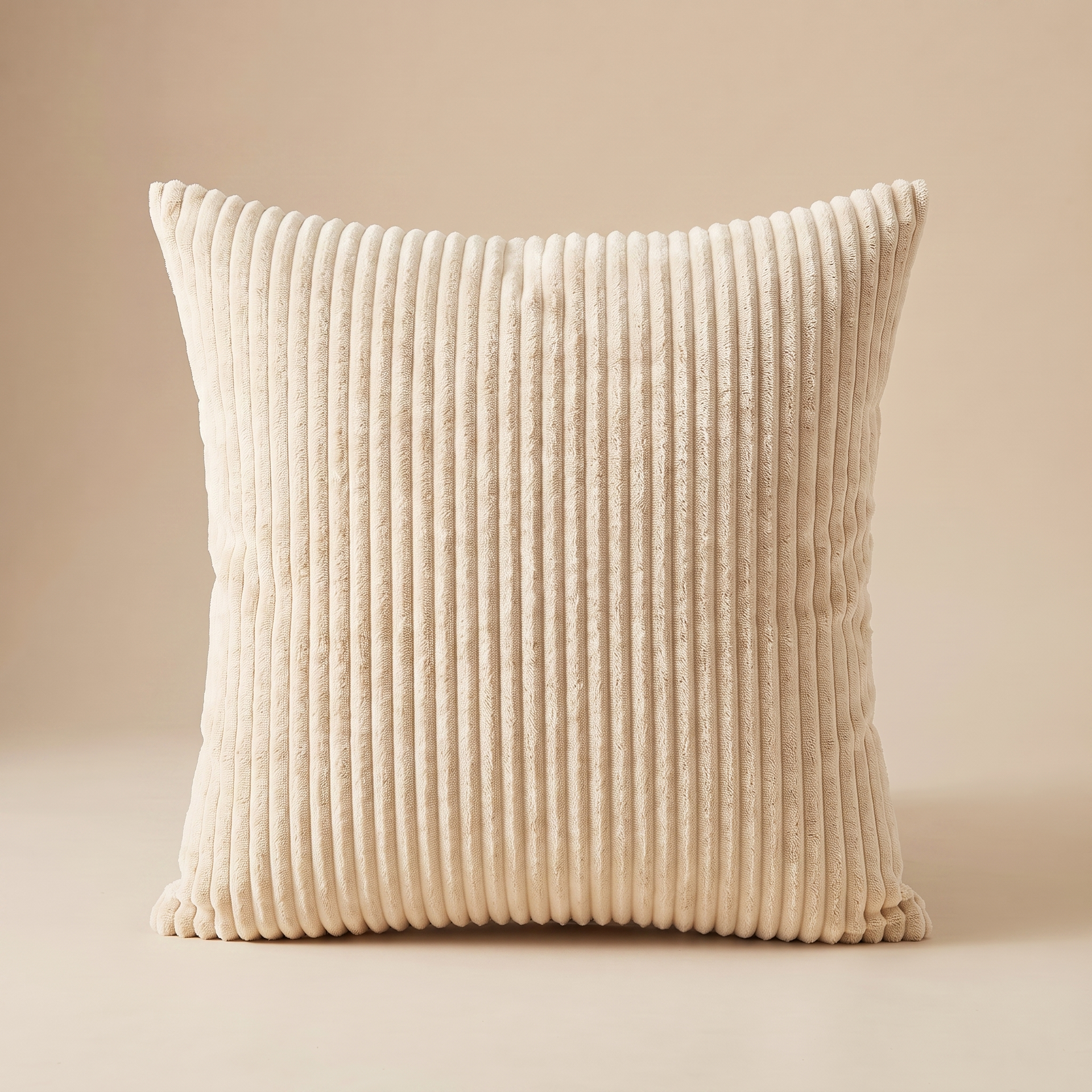 Corduroy Cushion in Ivory