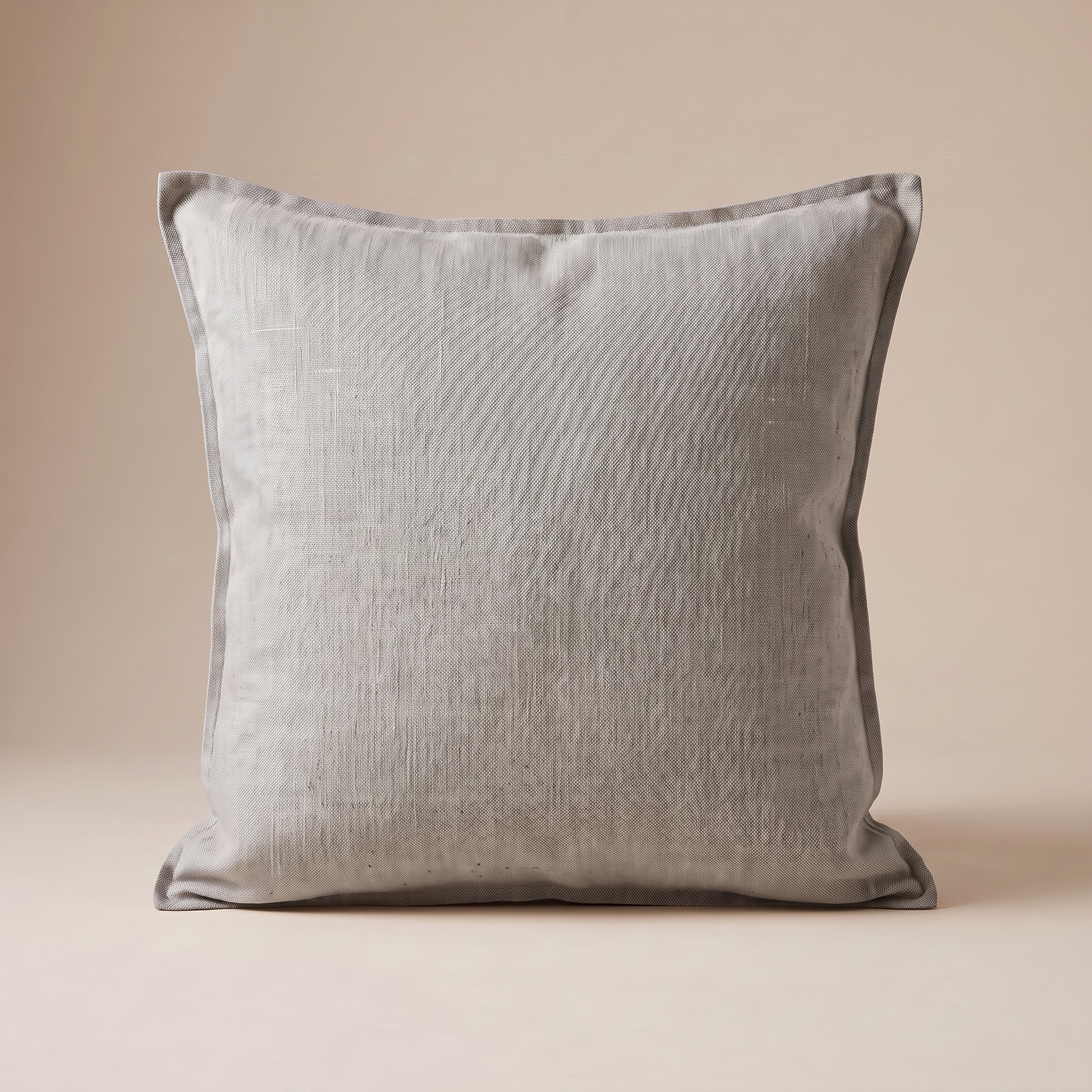 Linen Pillow Cover in Gray