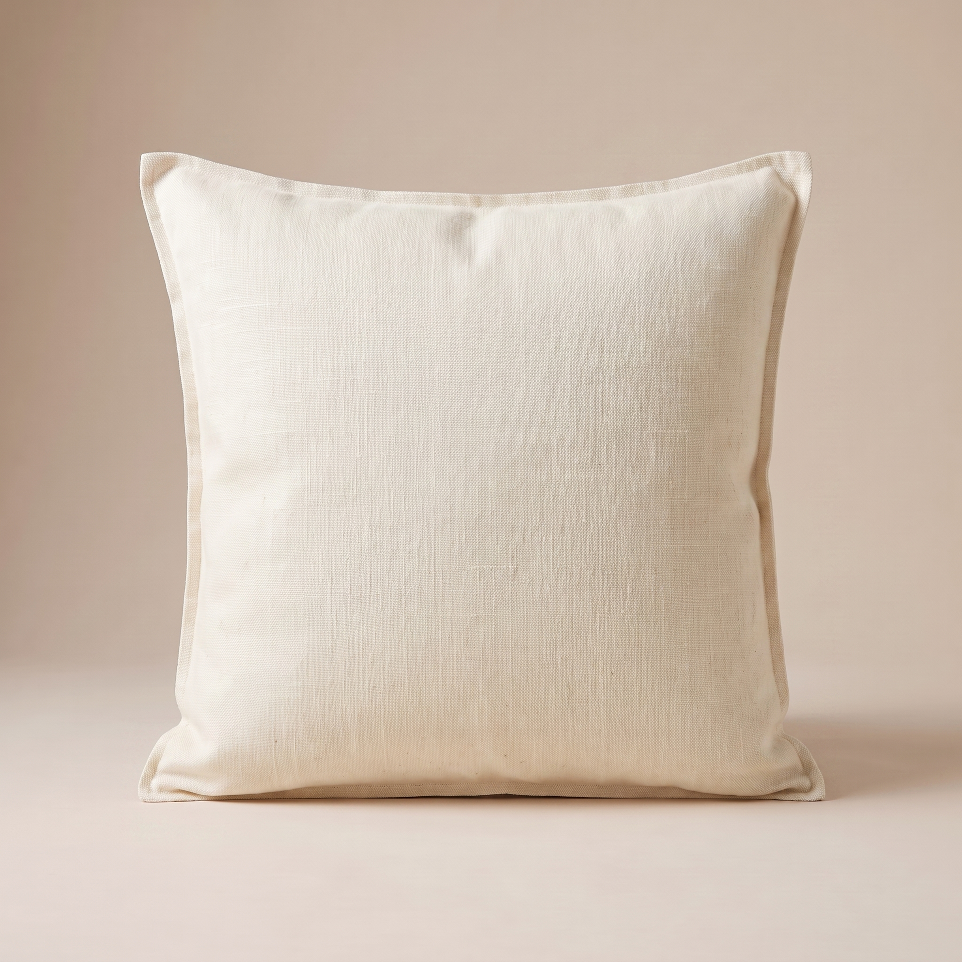 Linen Pillow Cover in Ivory