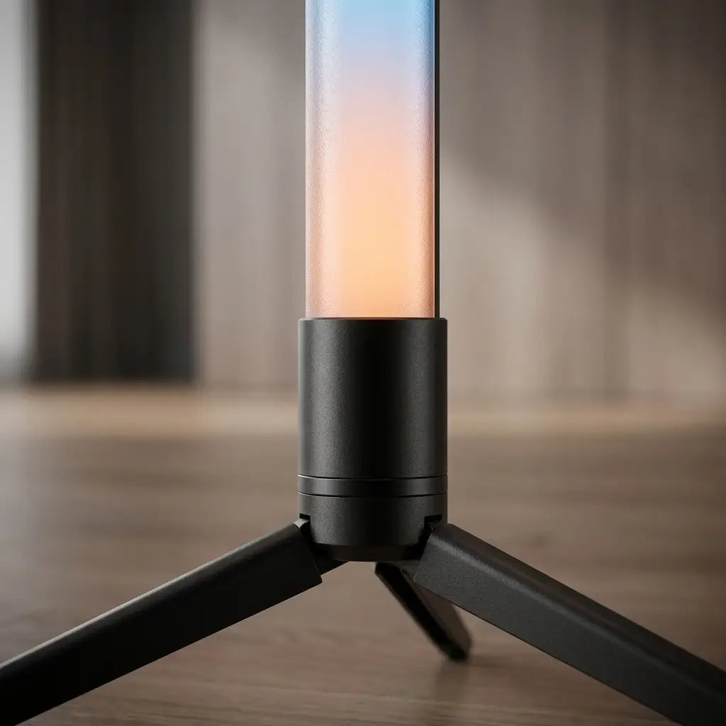 120cm RGB LED floor lamp bar — material close-up