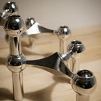 Molecular Structure Candelabra — material and form close-up